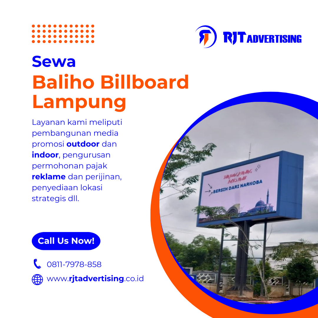 Sewa baliho billboard lampung